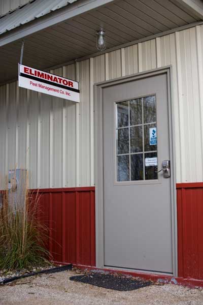 Eliminator Pest Management Entrance